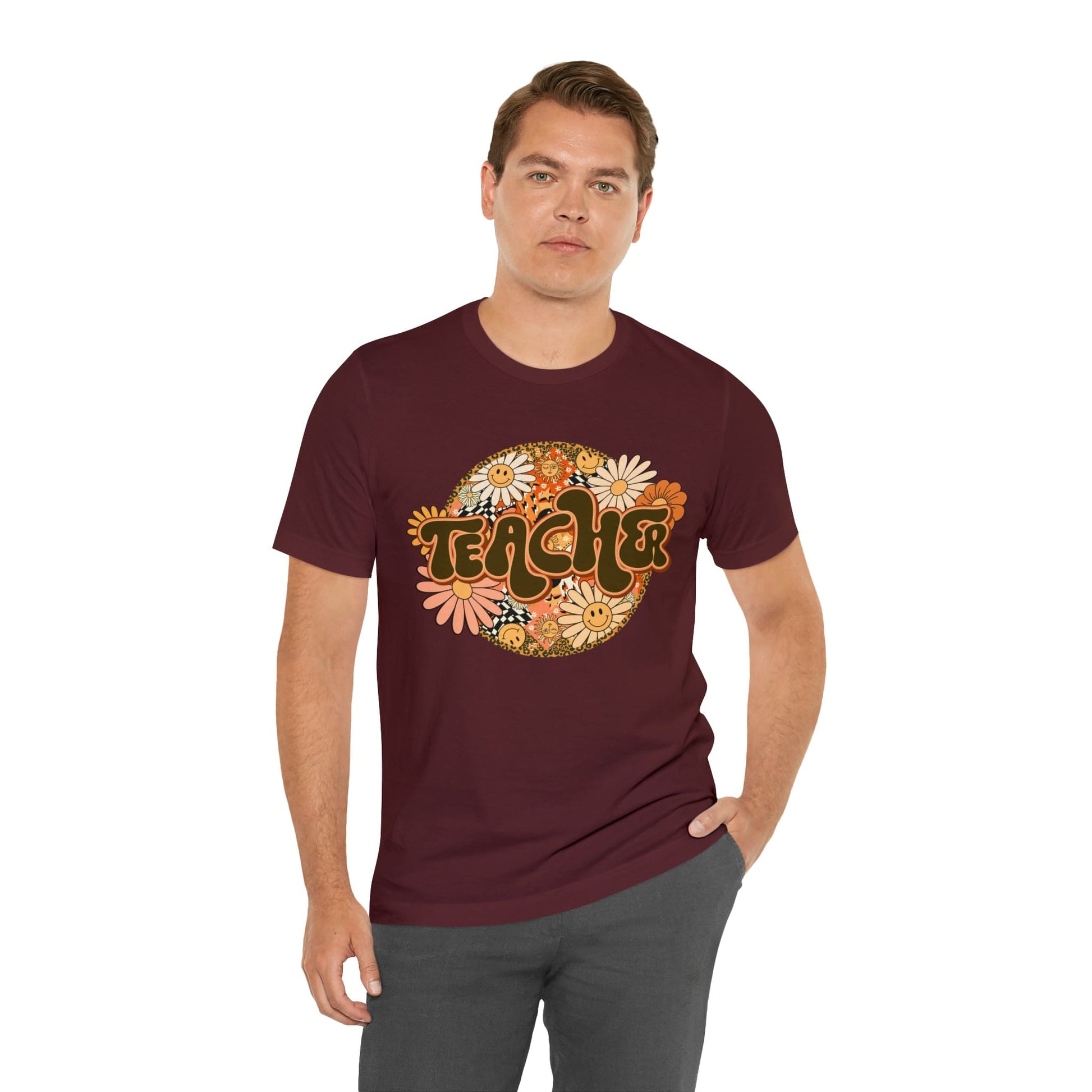 Printify T-Shirt Teacher T-Shirt - Unisex Jersey Short Sleeve Tee