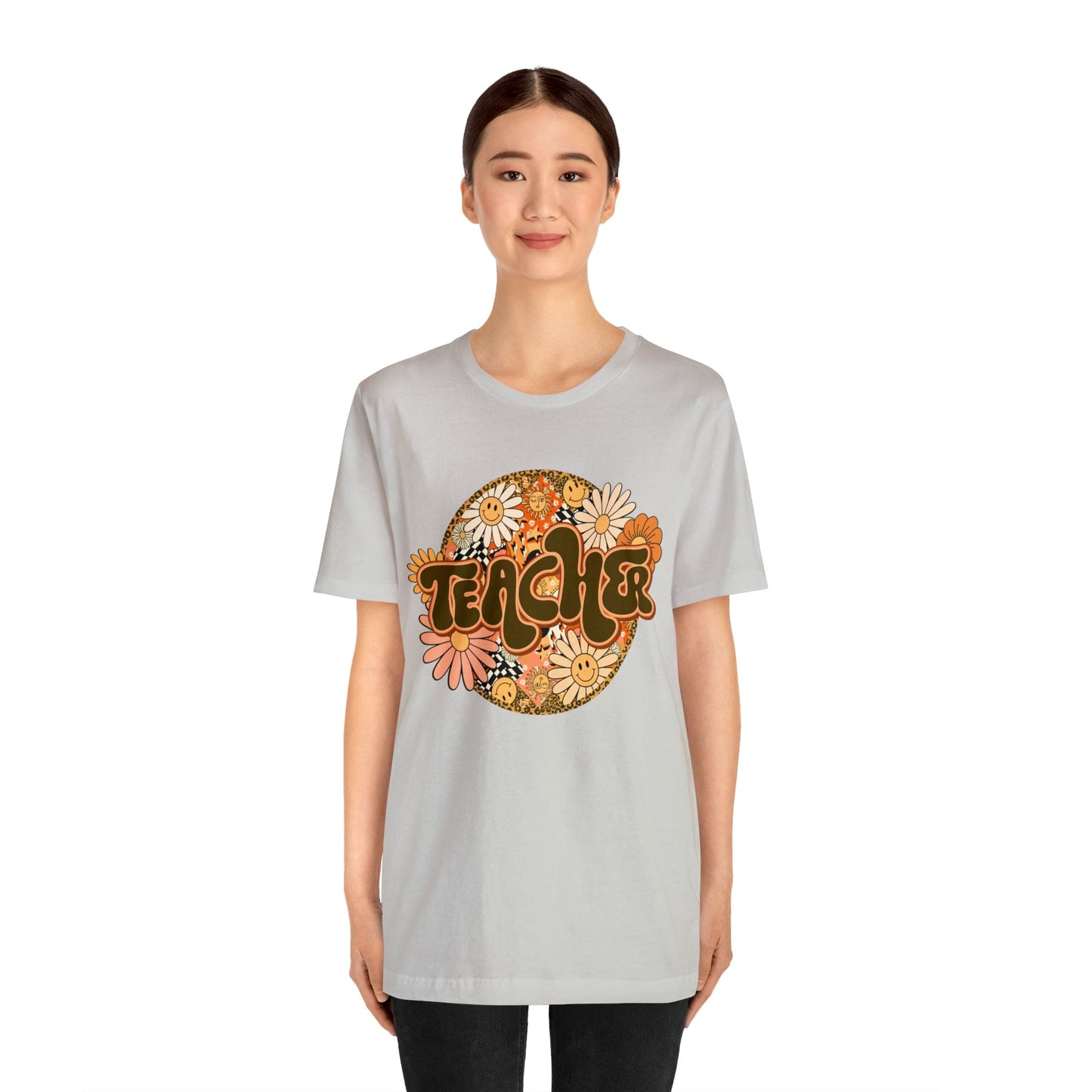 Printify T-Shirt Teacher T-Shirt - Unisex Jersey Short Sleeve Tee