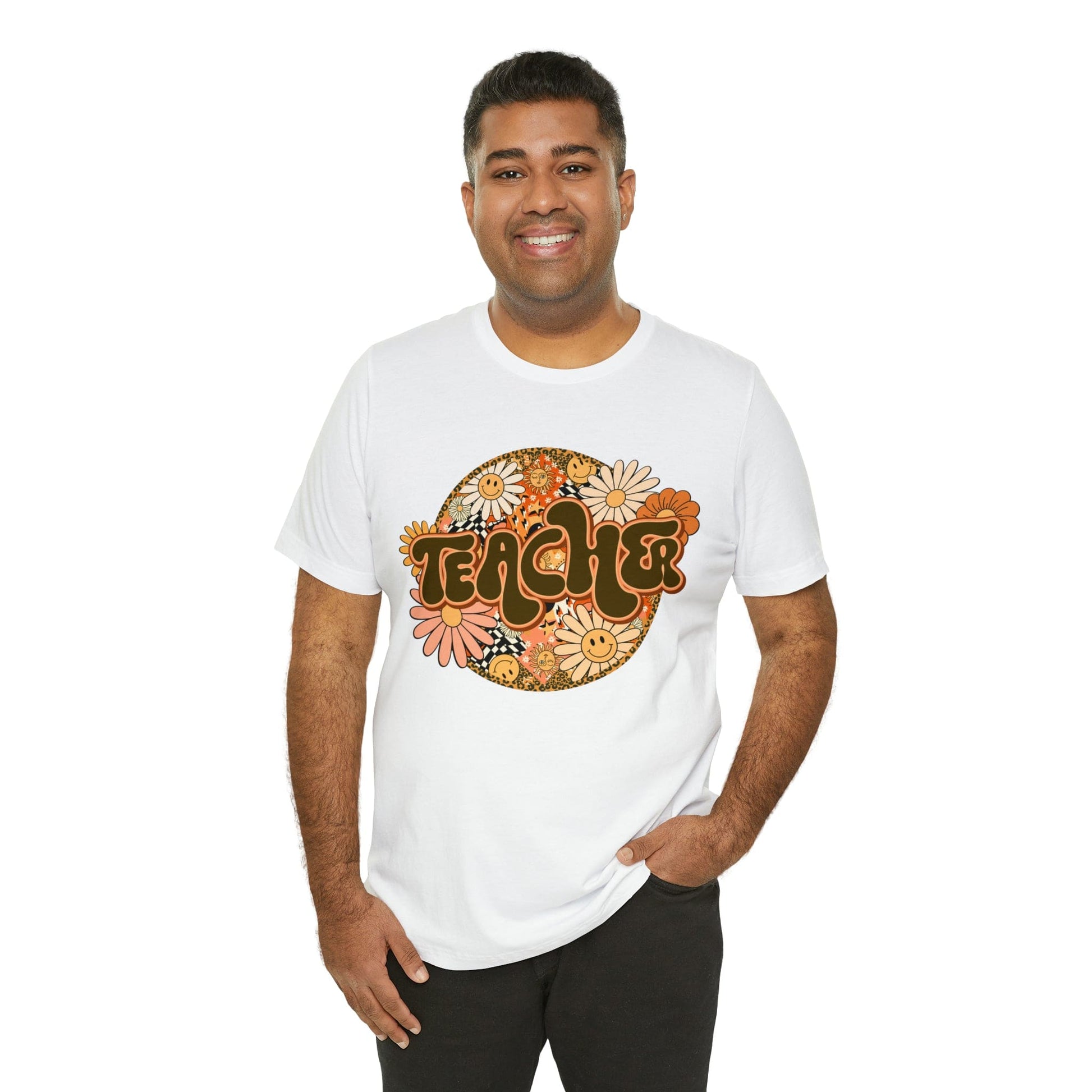 Printify T-Shirt Teacher T-Shirt - Unisex Jersey Short Sleeve Tee