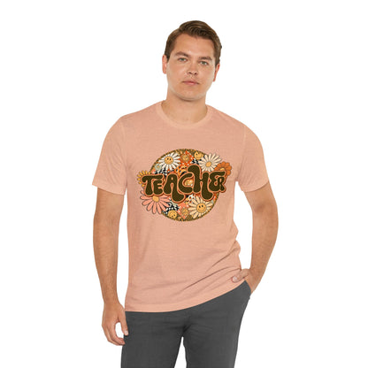 Printify T-Shirt Teacher T-Shirt - Unisex Jersey Short Sleeve Tee