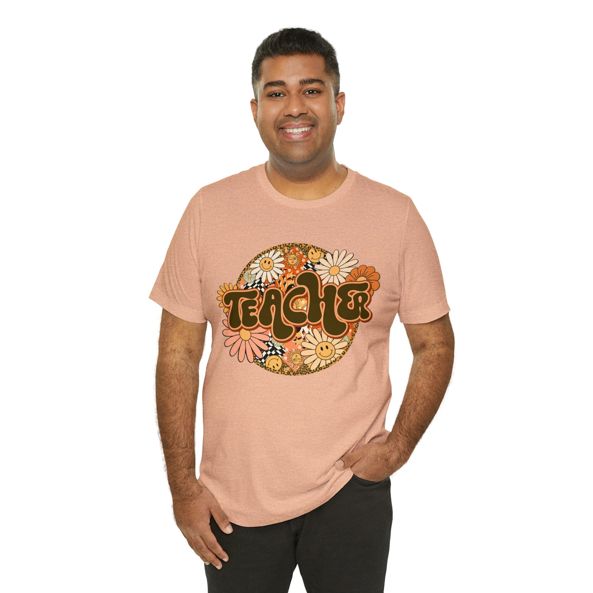 Printify T-Shirt Teacher T-Shirt - Unisex Jersey Short Sleeve Tee