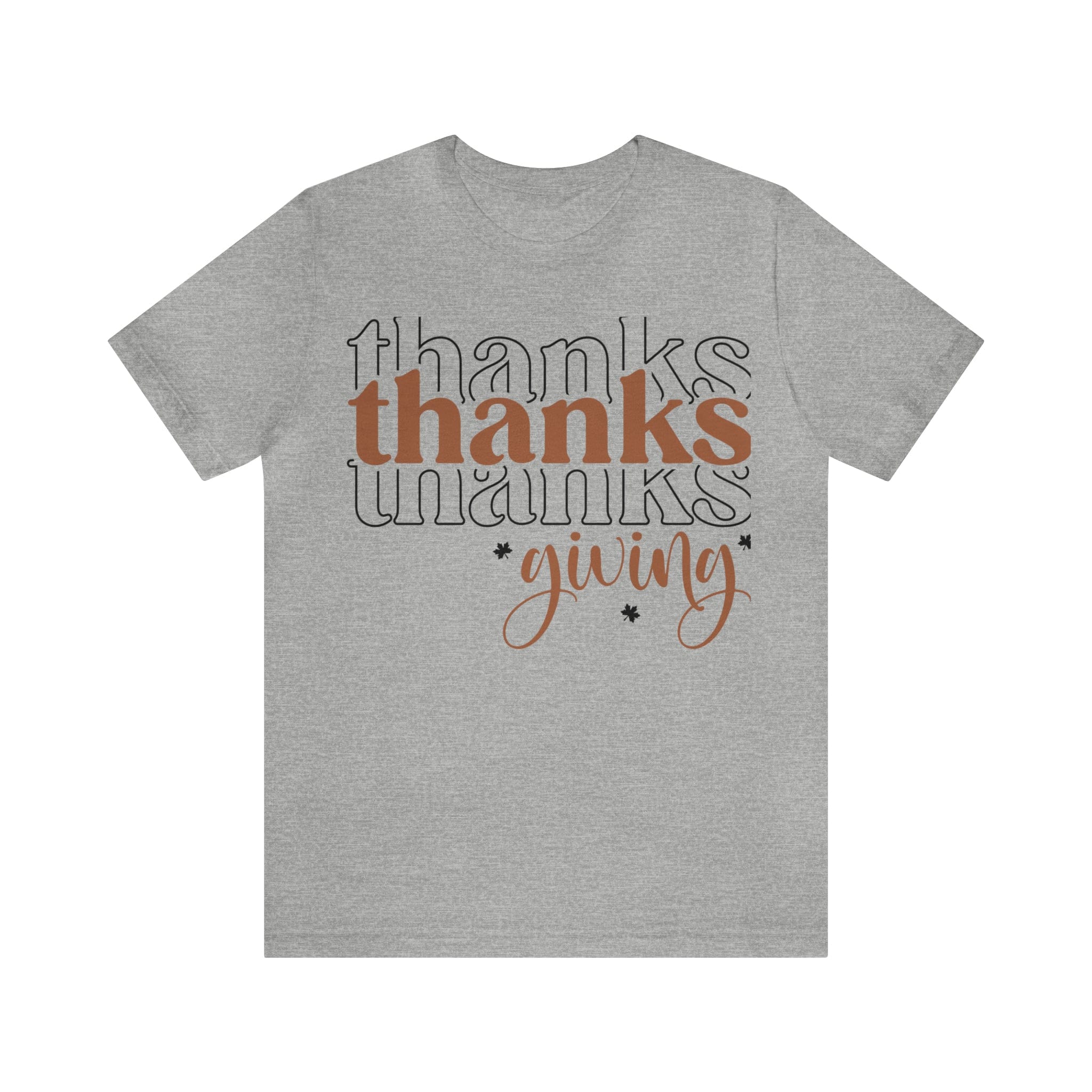 Printify T-Shirt THANKSgiving  - Jersey Short Sleeve Tee