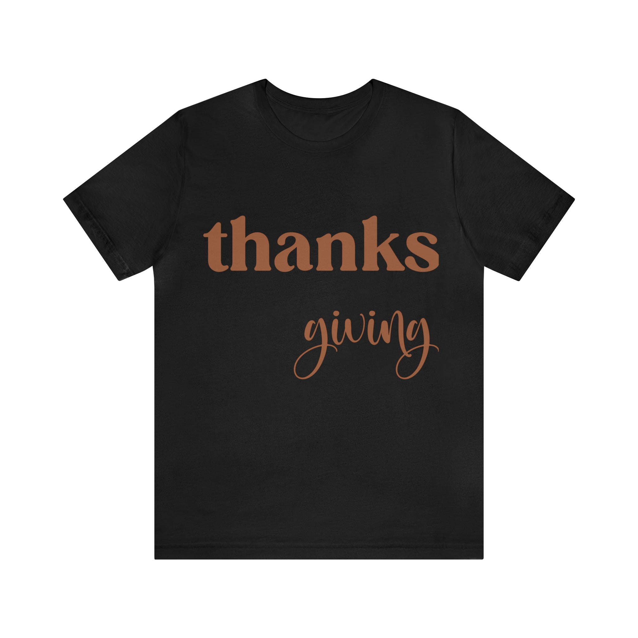 Printify T-Shirt THANKSgiving  - Jersey Short Sleeve Tee