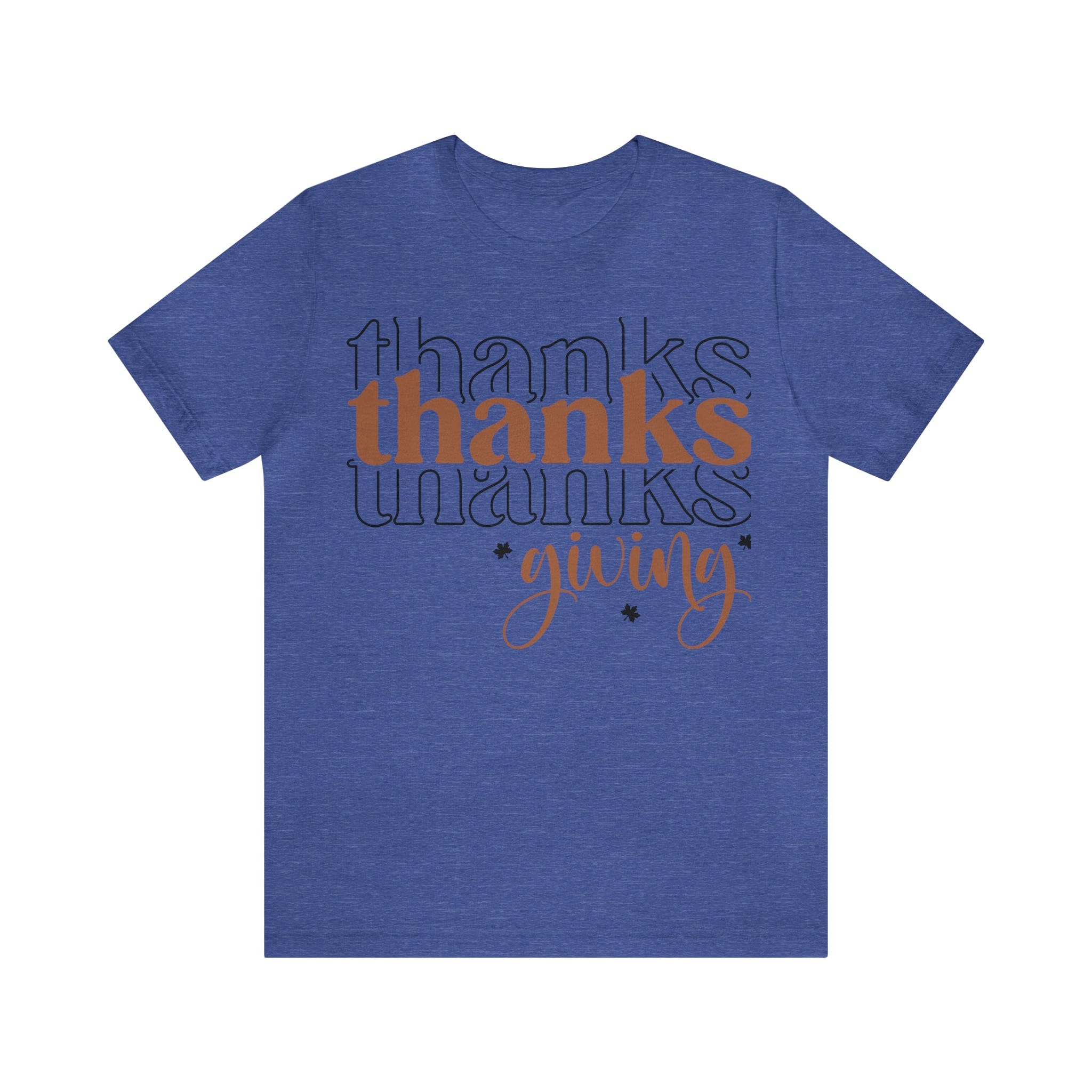 Printify T-Shirt THANKSgiving  - Jersey Short Sleeve Tee