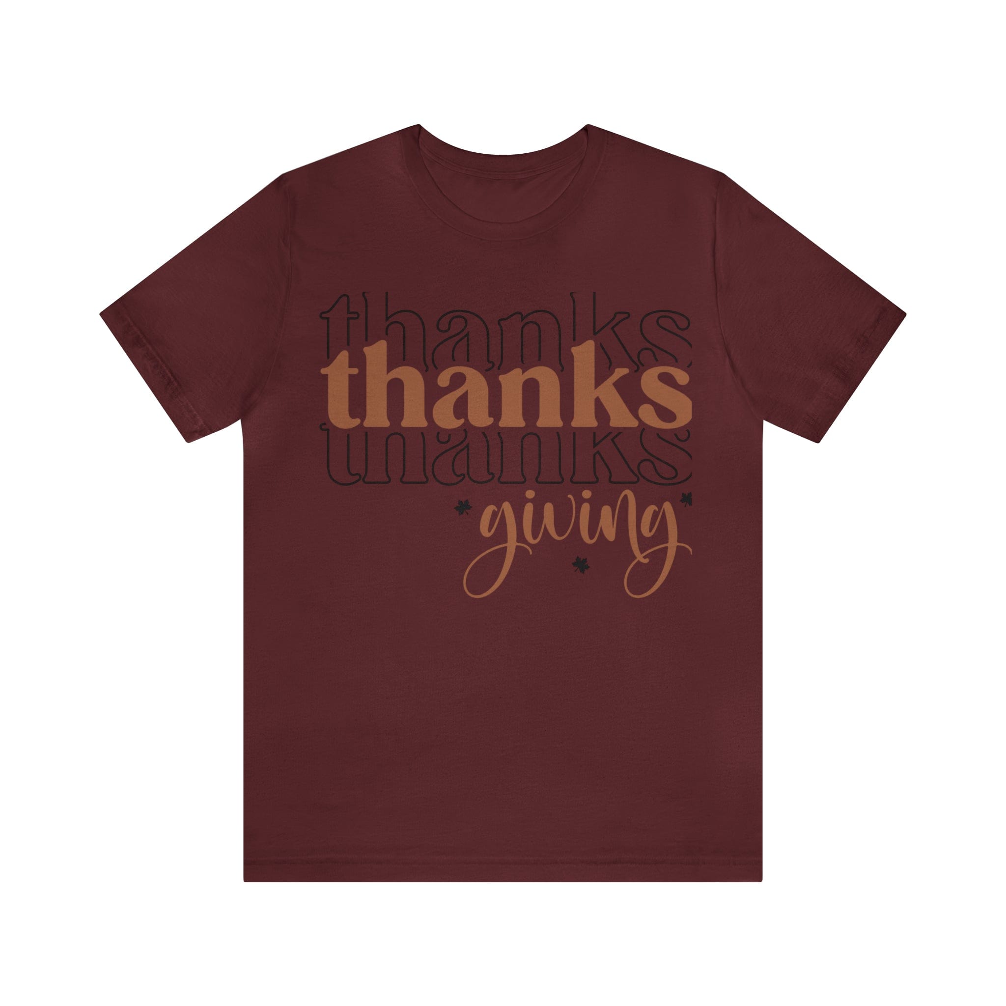 Printify T-Shirt THANKSgiving  - Jersey Short Sleeve Tee