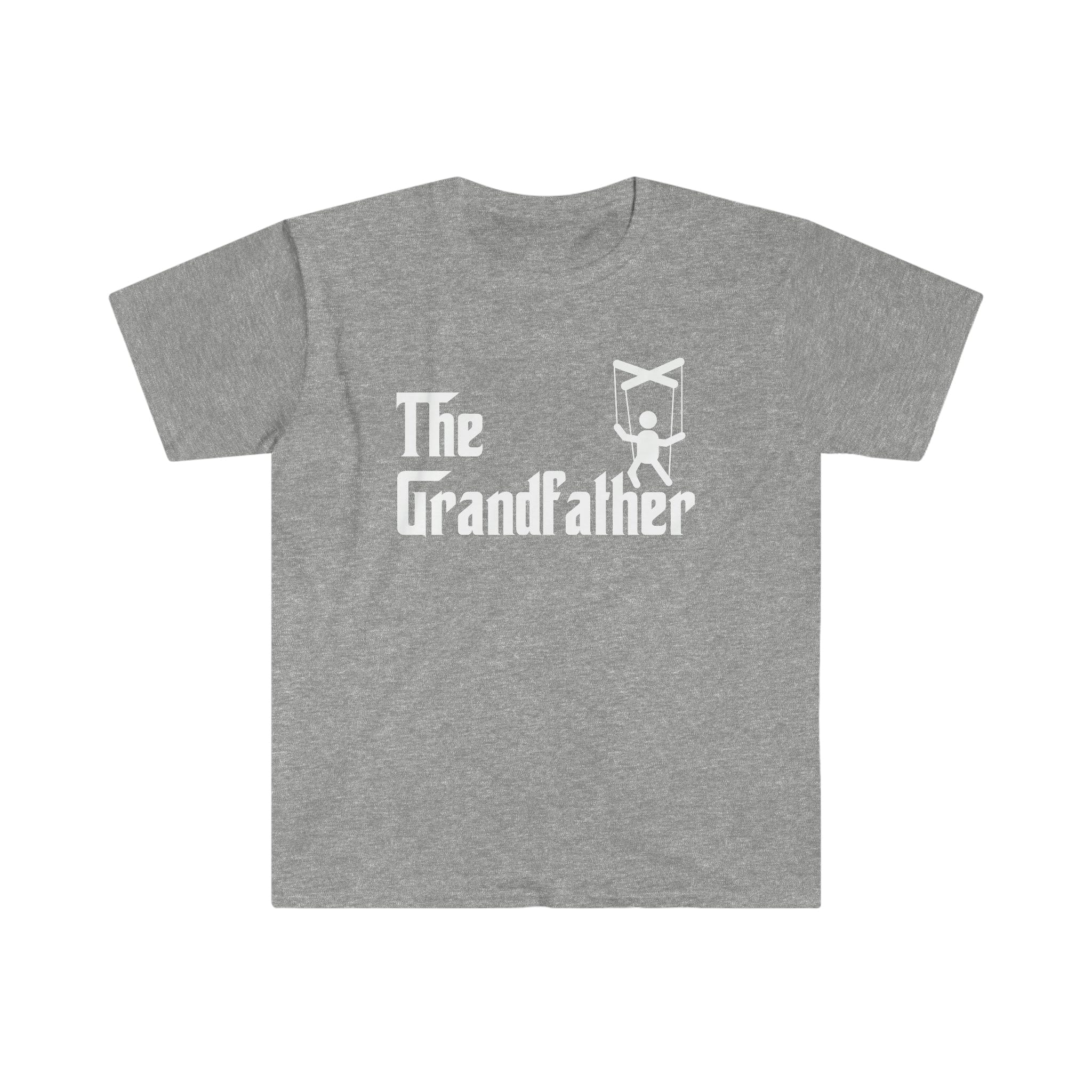 Printify T-Shirt Sport Grey / S The Grandfather White - Unisex Softstyle T-Shirt