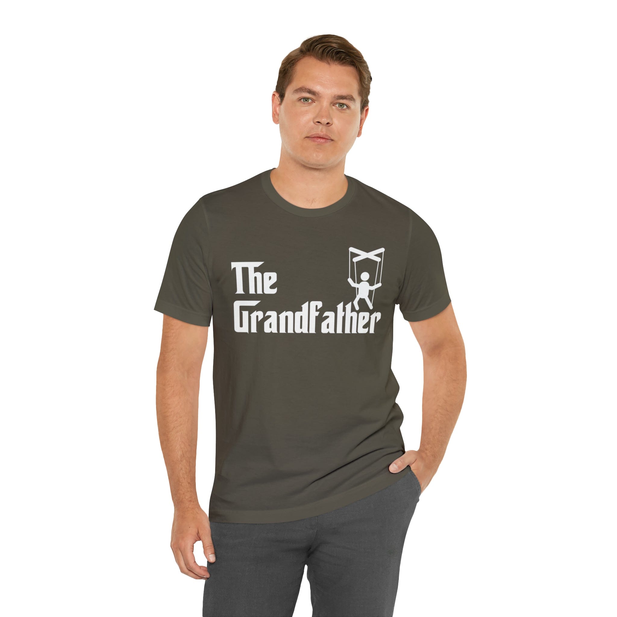 Printify T-Shirt The Grandfather White -- Unisex Softstyle T-Shirt