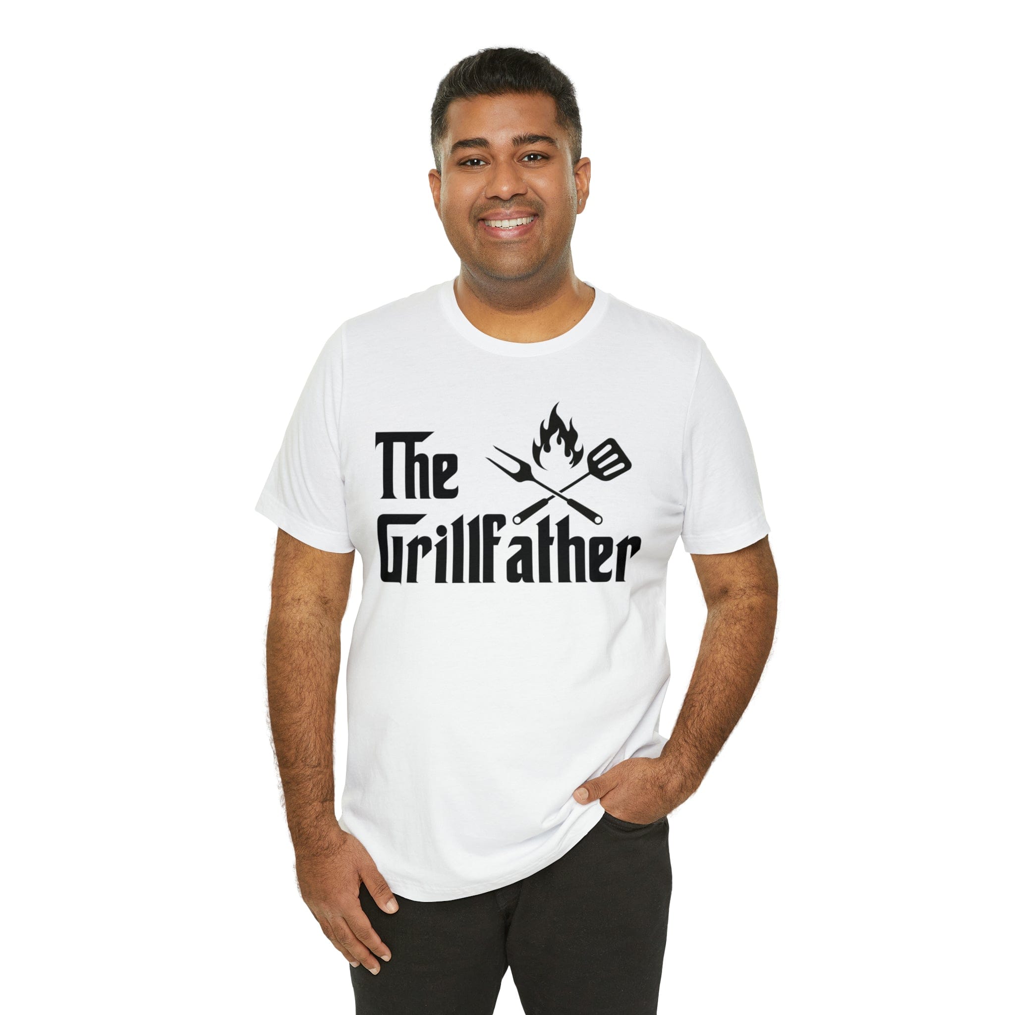 Printify T-Shirt The Grillfather - Unisex Softstyle T-Shirt