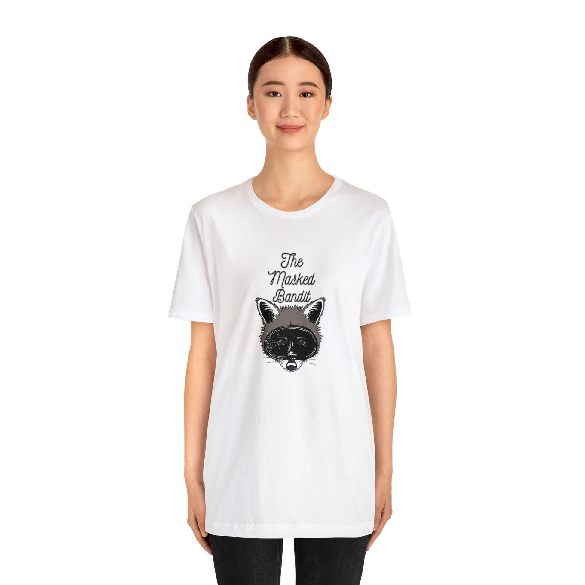 Printify T-Shirt The Masked Bandit - Jersey Short Sleeve Tee