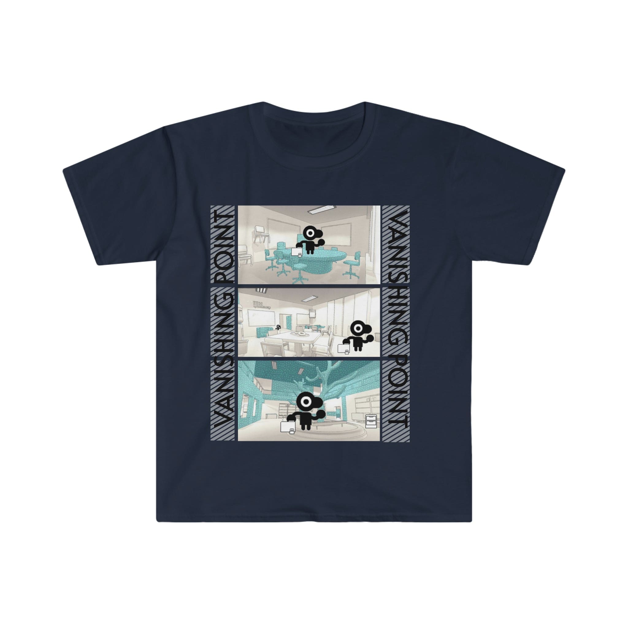 Printify T-Shirt Navy / S Unisex Softstyle T-Shirt