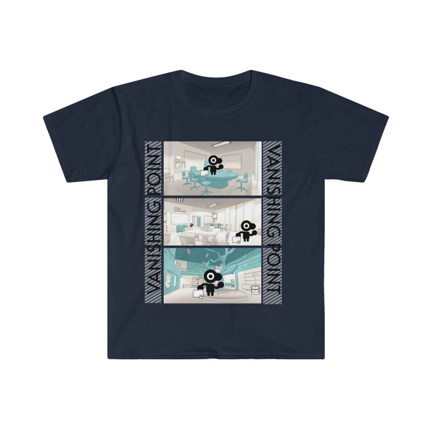 Printify T-Shirt Navy / S Unisex Softstyle T-Shirt