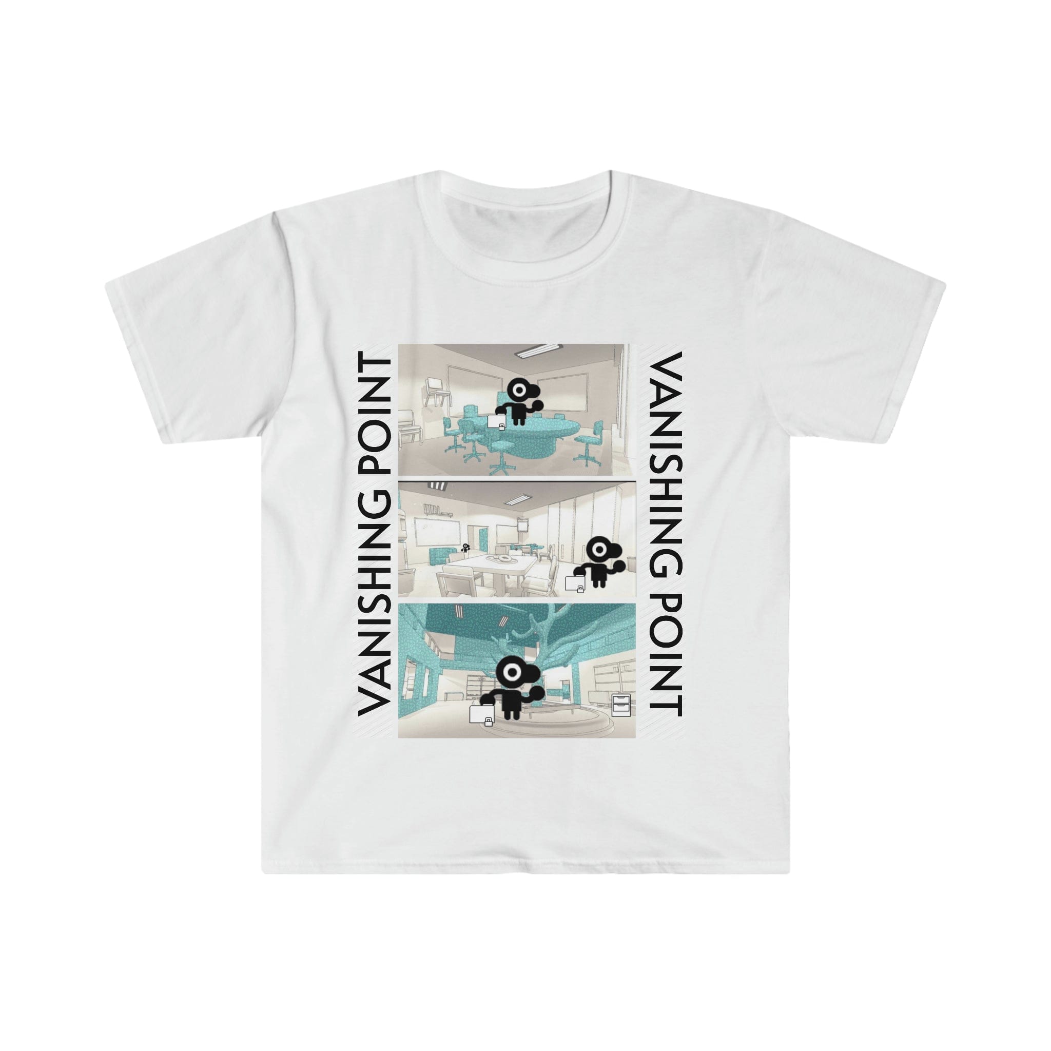 Printify T-Shirt White / S Unisex Softstyle T-Shirt