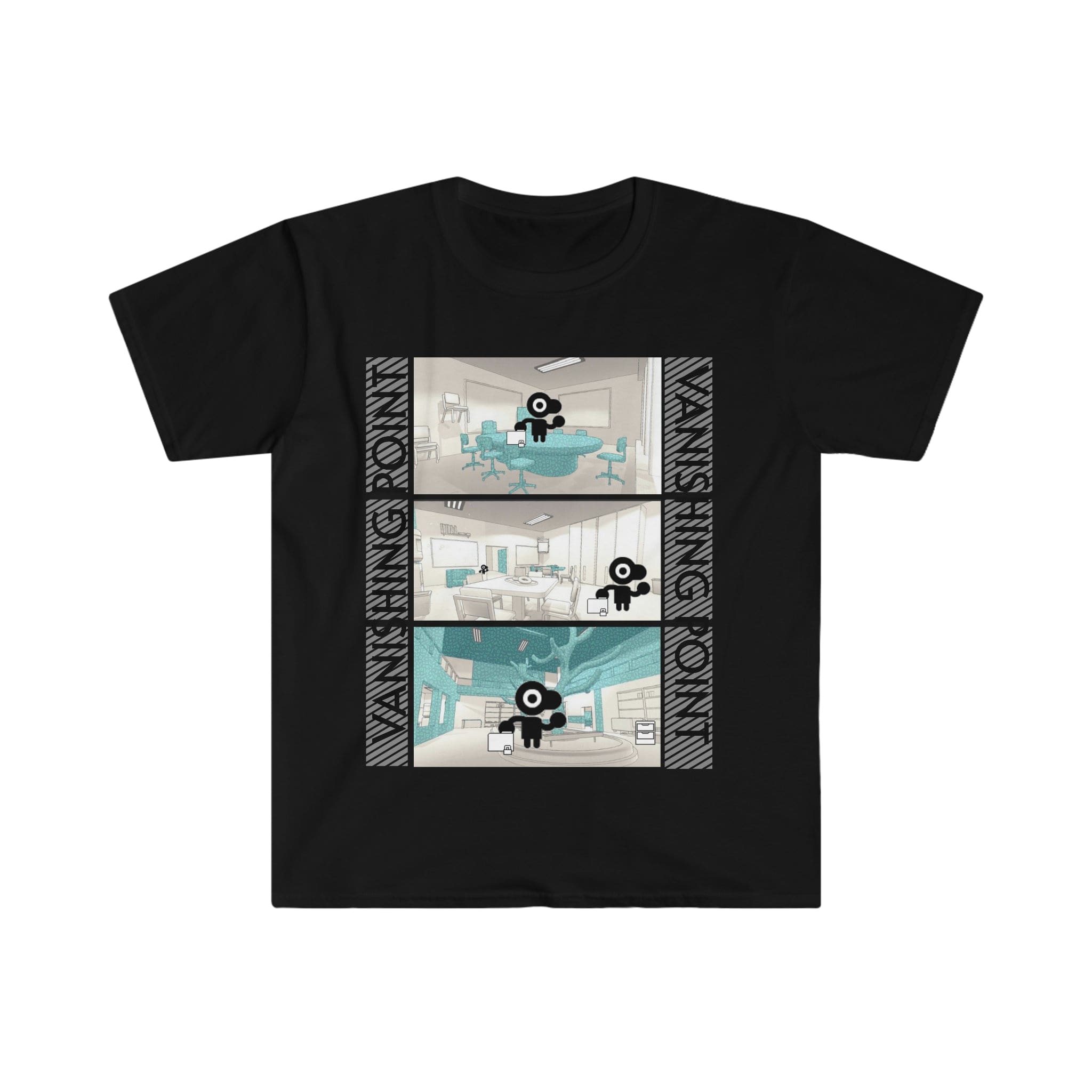 Printify T-Shirt Black / S Unisex Softstyle T-Shirt