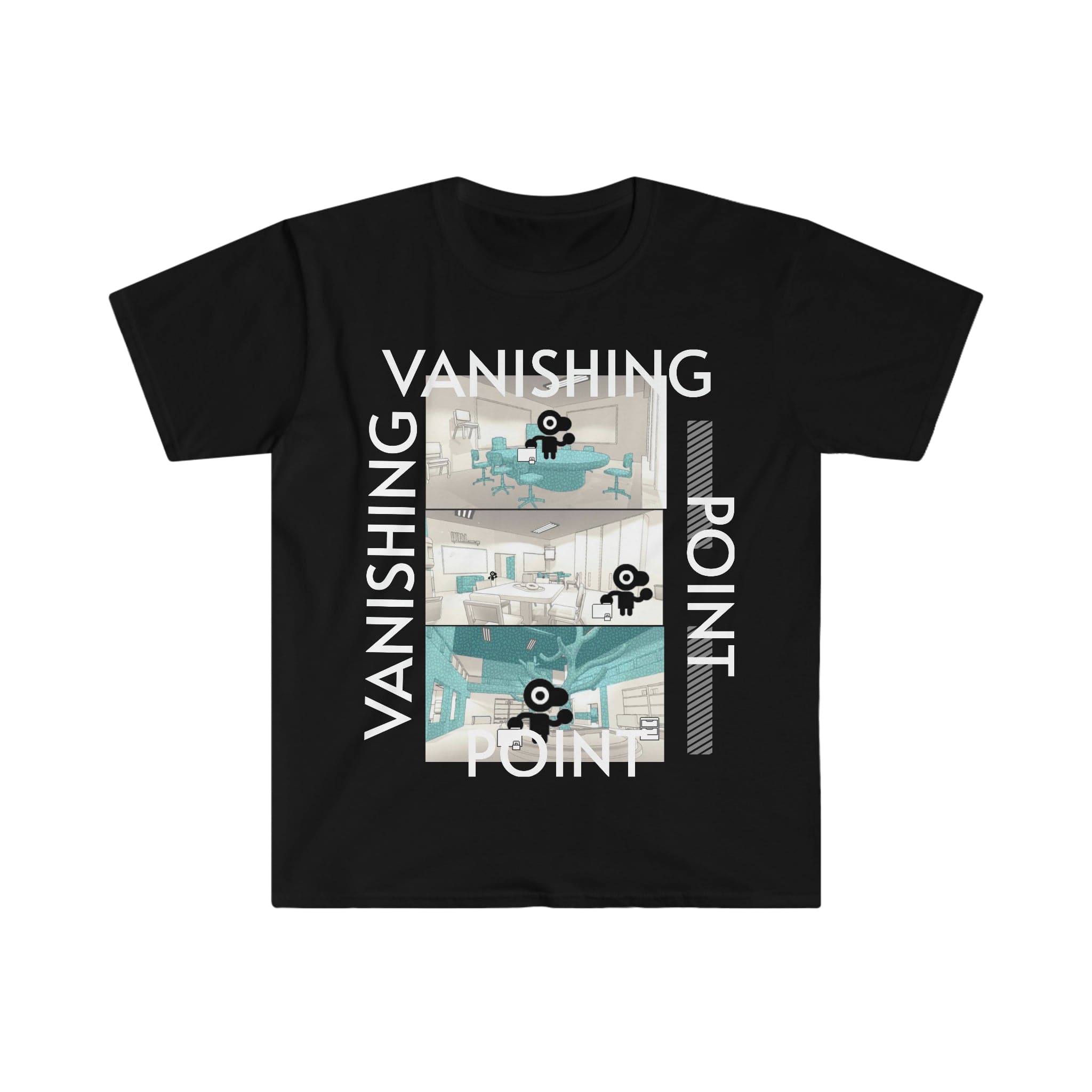 Printify T-Shirt Black / S VP Unisex Softstyle T-Shirt