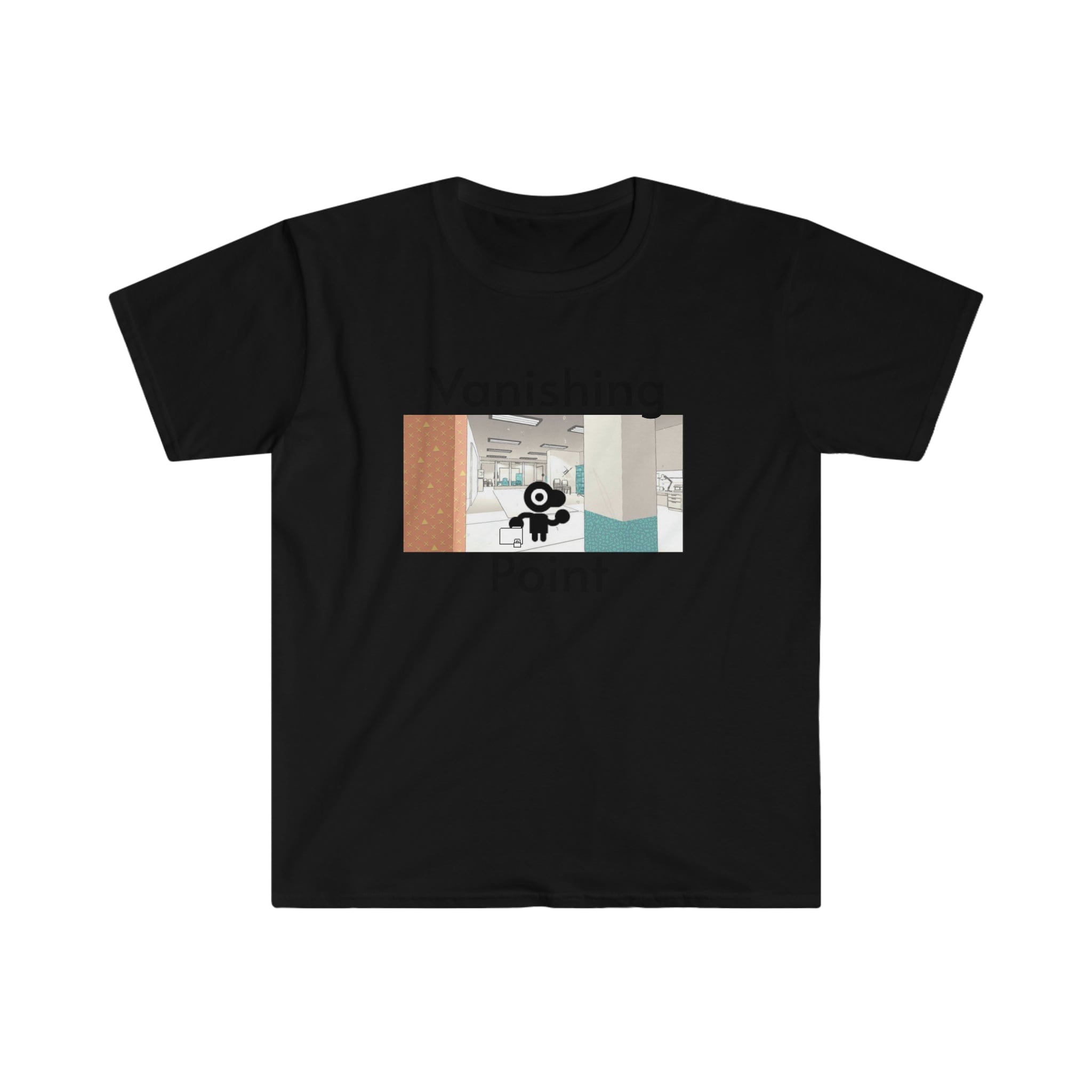 Printify T-Shirt Black / S VP Unisex Softstyle T-Shirt