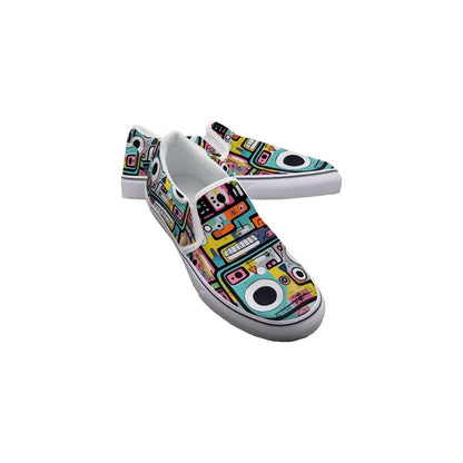 Yoycol White / US6(EUR36) Techno Crew - Women's Slip On Sneakers