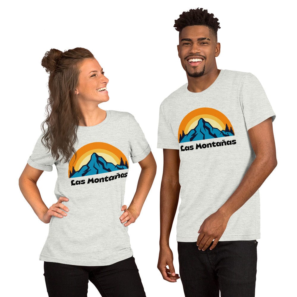 Spruced Roost Ash / S The Mountains - Las Montañas - Unisex t-shirt - XS-5XL