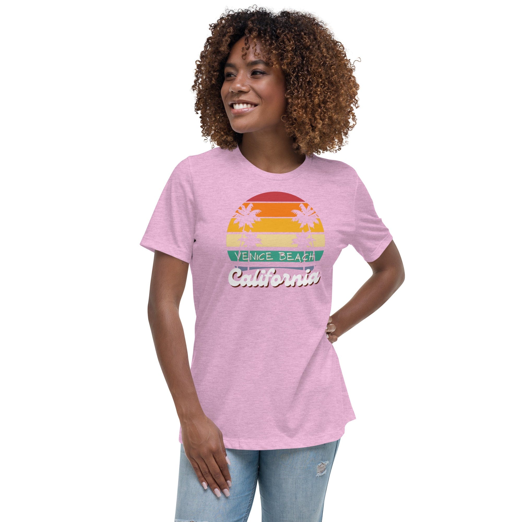Spruced Roost Venice Beach California - Women's Relaxed T-Shirt