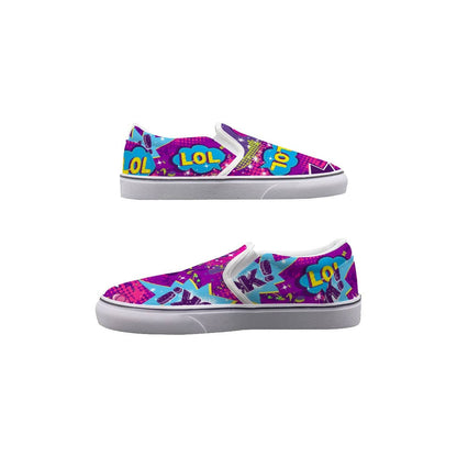 Yoycol Vivid LOL Venture - Women's Slip On Sneakers