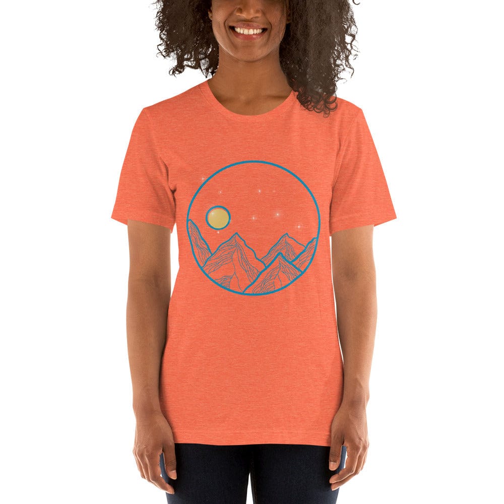 Spruced Roost Heather Orange / S Wild Wilderness - Unisex t-shirt - XS-5XL
