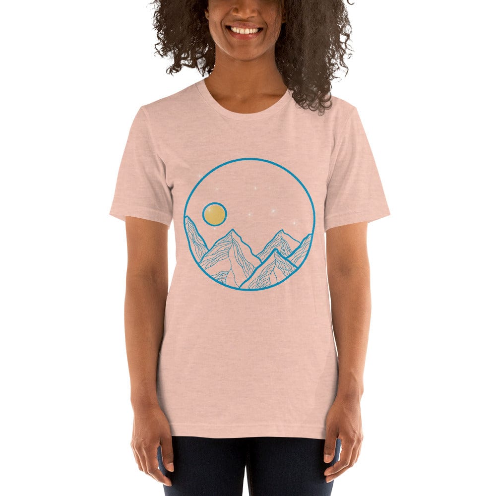 Spruced Roost Heather Prism Peach / S Wild Wilderness - Unisex t-shirt - XS-5XL