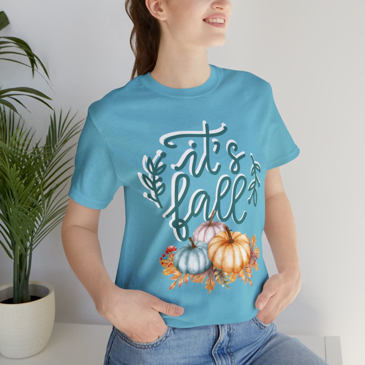 Printify Women's Clothing It's Fall Y'all Autumn Women's Tshirt- 7 Colors- S-3XL