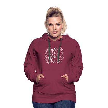 SPOD Women’s Premium Hoodie | Spreadshirt 444 All you need is Love - Women’s Premium Hoodie