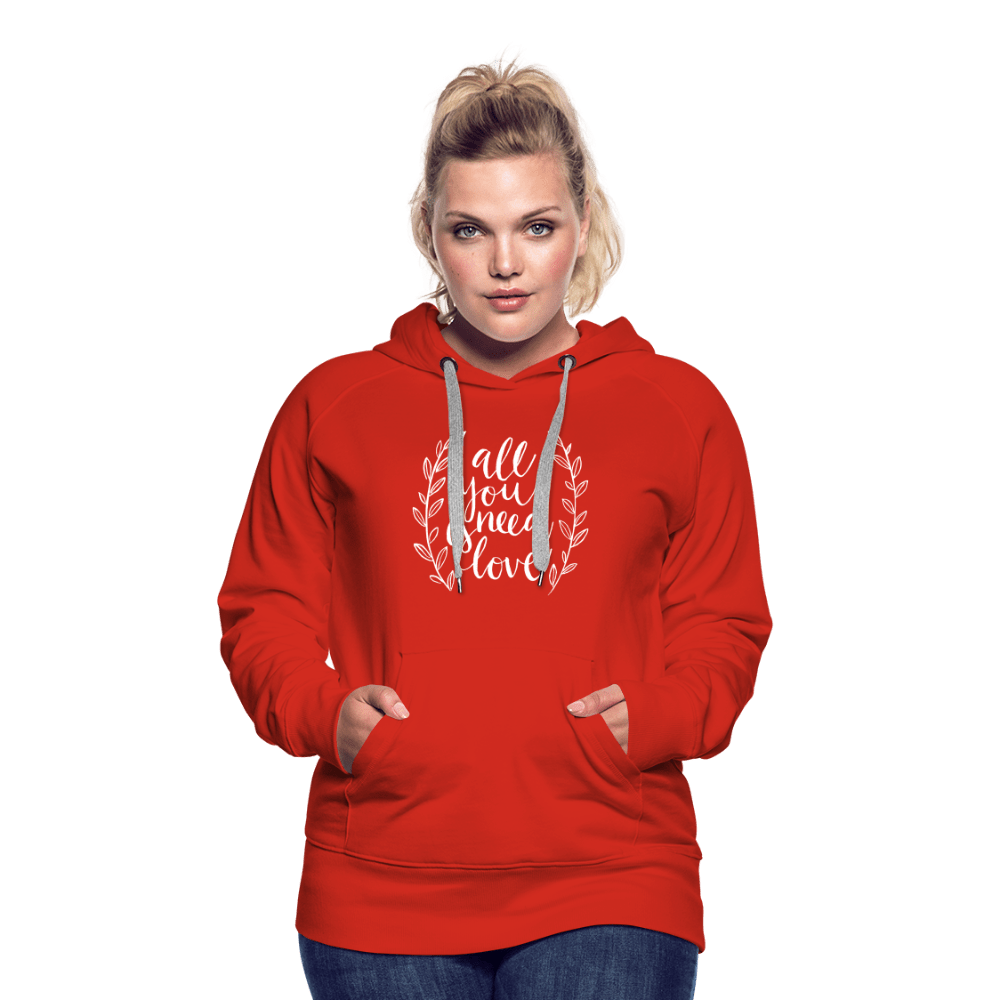 SPOD Women’s Premium Hoodie | Spreadshirt 444 All you need is Love - Women’s Premium Hoodie