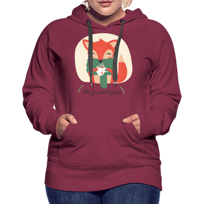 SPOD Women’s Premium Hoodie | Spreadshirt 444 All You Need is Tea - Women’s Premium Hoodie