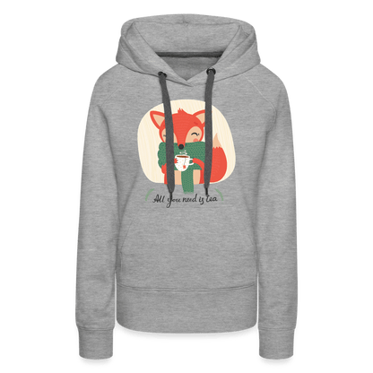 SPOD Women’s Premium Hoodie | Spreadshirt 444 All You Need is Tea - Women’s Premium Hoodie