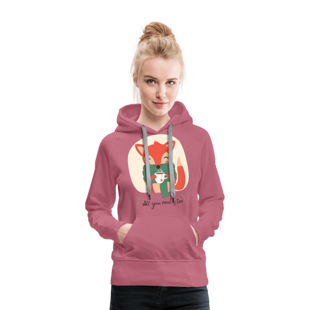 SPOD Women’s Premium Hoodie | Spreadshirt 444 All You Need is Tea - Women’s Premium Hoodie