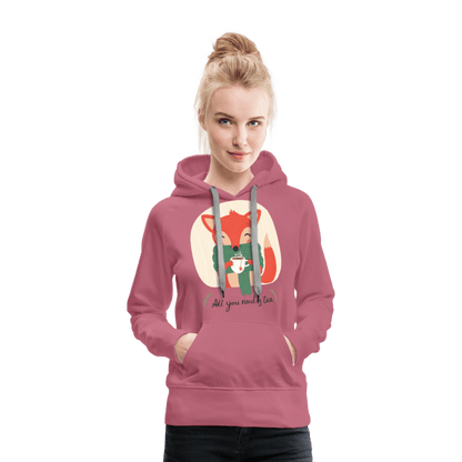 SPOD Women’s Premium Hoodie | Spreadshirt 444 All You Need is Tea - Women’s Premium Hoodie