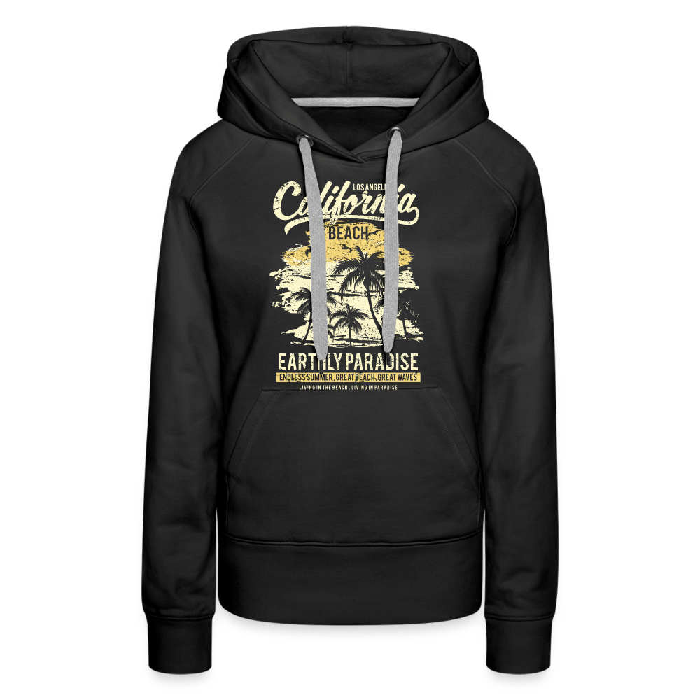 SPOD Women’s Premium Hoodie | Spreadshirt 444 black / S California Beach Pardise - Women’s Premium Hoodie