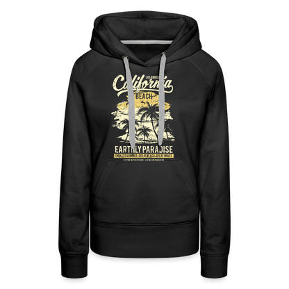 SPOD Women’s Premium Hoodie | Spreadshirt 444 black / S California Beach Pardise - Women’s Premium Hoodie