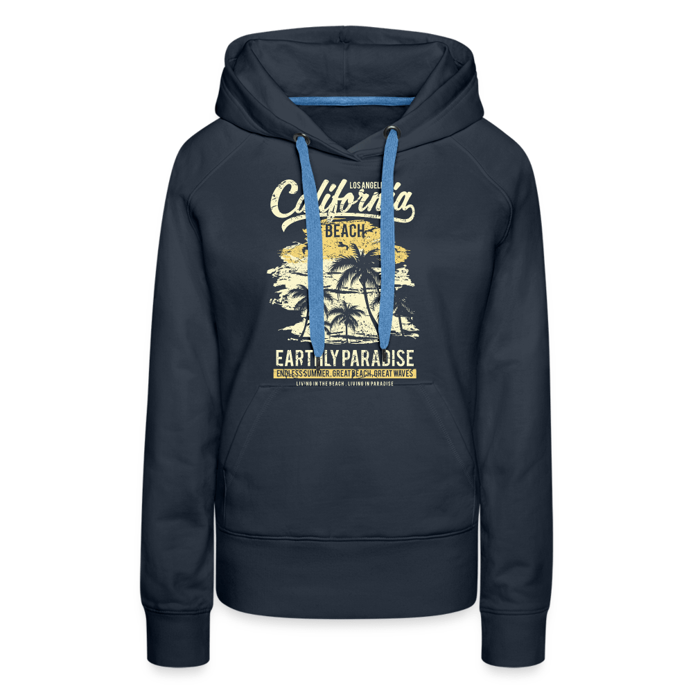 SPOD Women’s Premium Hoodie | Spreadshirt 444 navy / S California Beach Pardise - Women’s Premium Hoodie