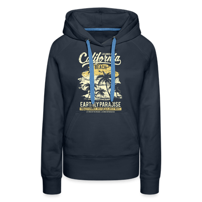 SPOD Women’s Premium Hoodie | Spreadshirt 444 navy / S California Beach Pardise - Women’s Premium Hoodie