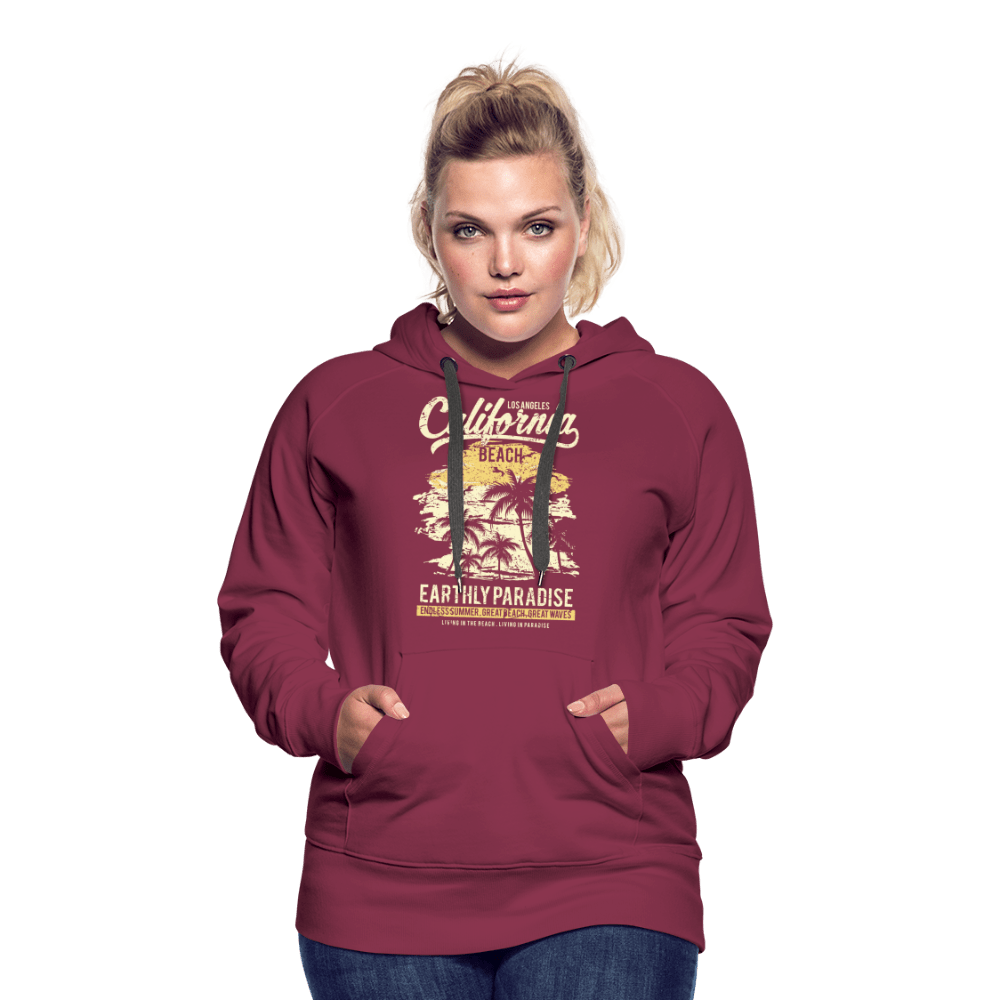 SPOD Women’s Premium Hoodie | Spreadshirt 444 California Beach Pardise - Women’s Premium Hoodie