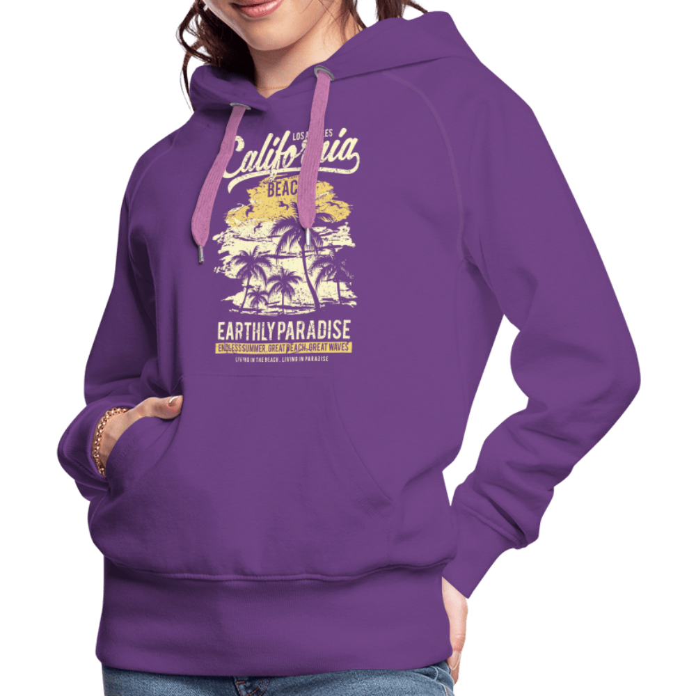 SPOD Women’s Premium Hoodie | Spreadshirt 444 California Beach Pardise - Women’s Premium Hoodie