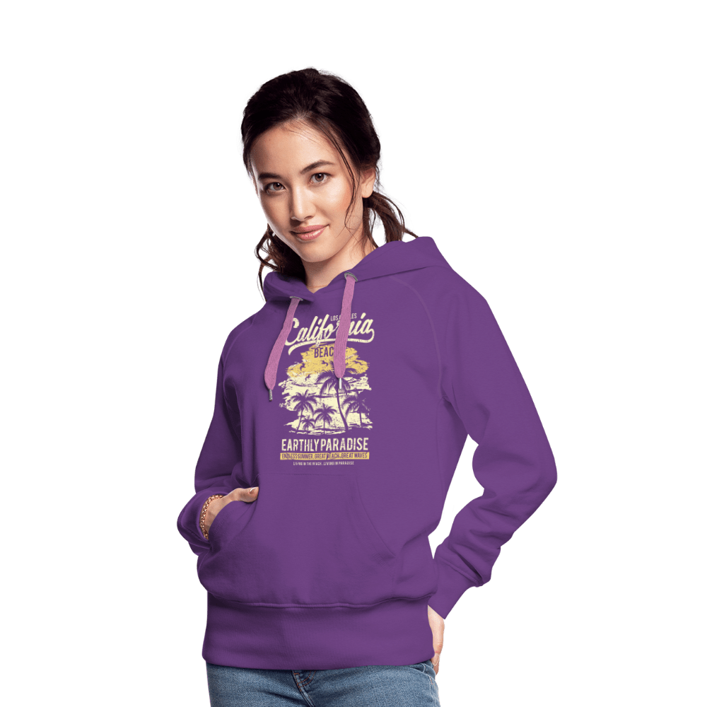 SPOD Women’s Premium Hoodie | Spreadshirt 444 California Beach Pardise - Women’s Premium Hoodie