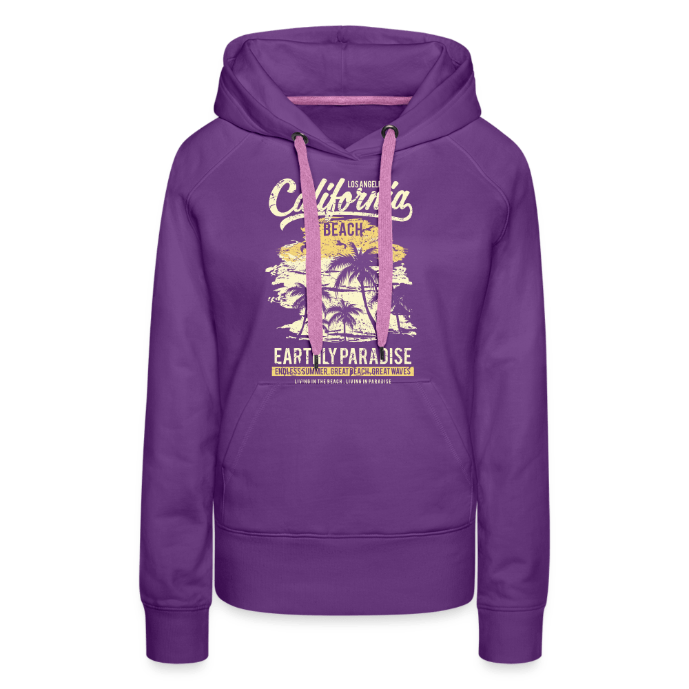 SPOD Women’s Premium Hoodie | Spreadshirt 444 California Beach Pardise - Women’s Premium Hoodie