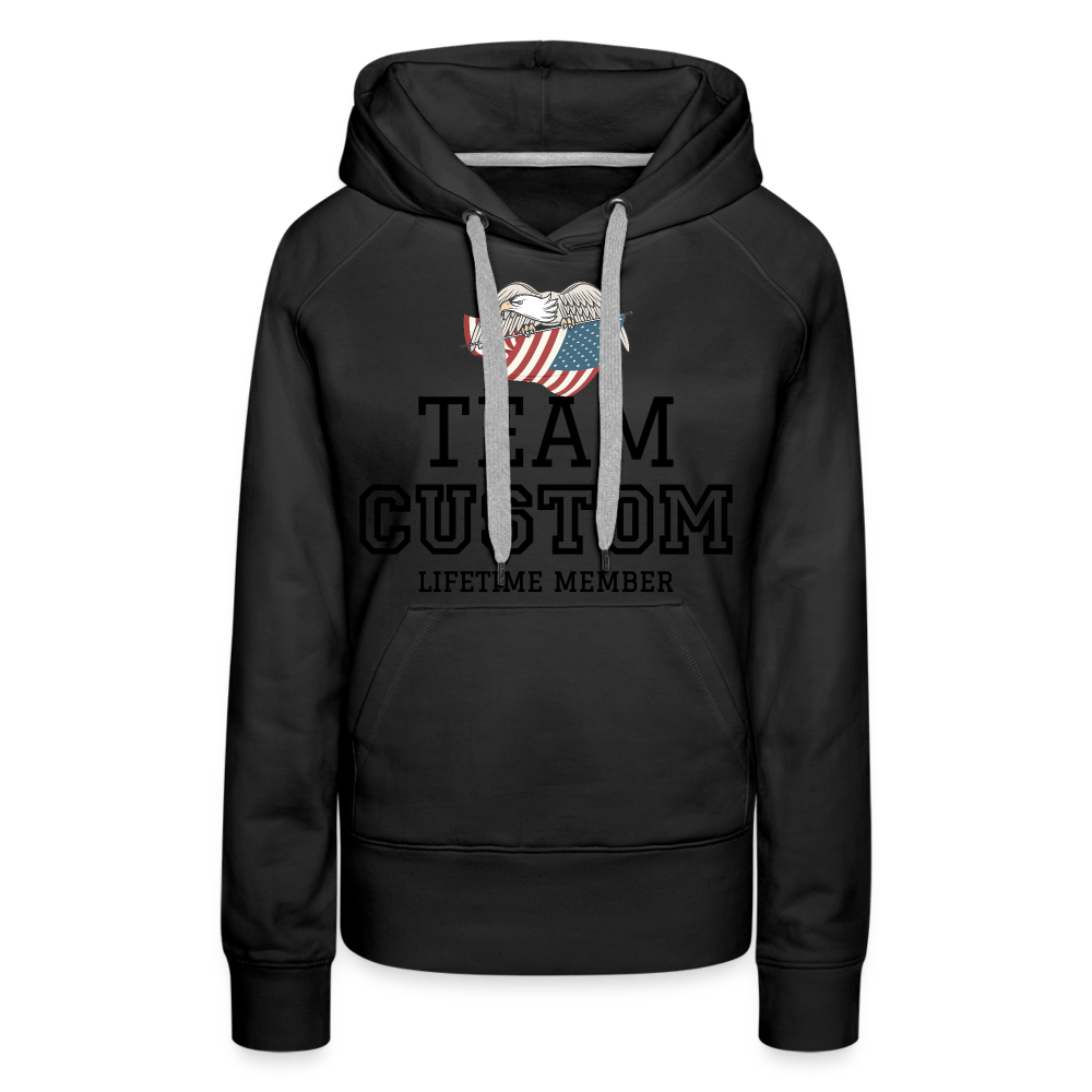 SPOD Women’s Premium Hoodie | Spreadshirt 444 black / S Family Team - Lifetime Member  - Women’s Premium Hoodie