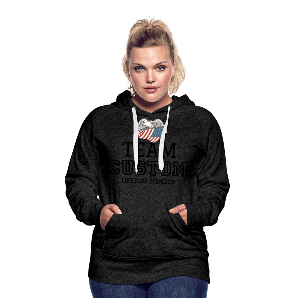 SPOD Women’s Premium Hoodie | Spreadshirt 444 charcoal grey / S Family Team - Lifetime Member  - Women’s Premium Hoodie