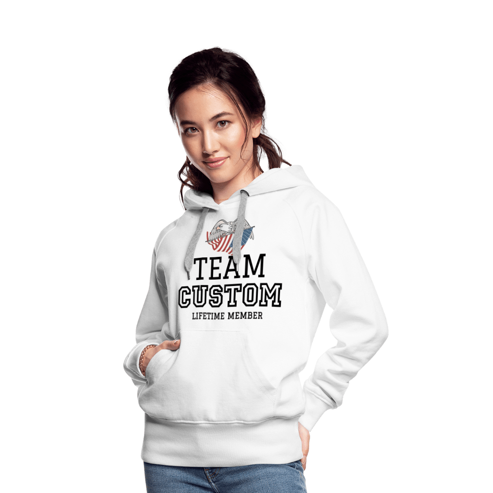 SPOD Women’s Premium Hoodie | Spreadshirt 444 white / S Family Team - Lifetime Member  - Women’s Premium Hoodie