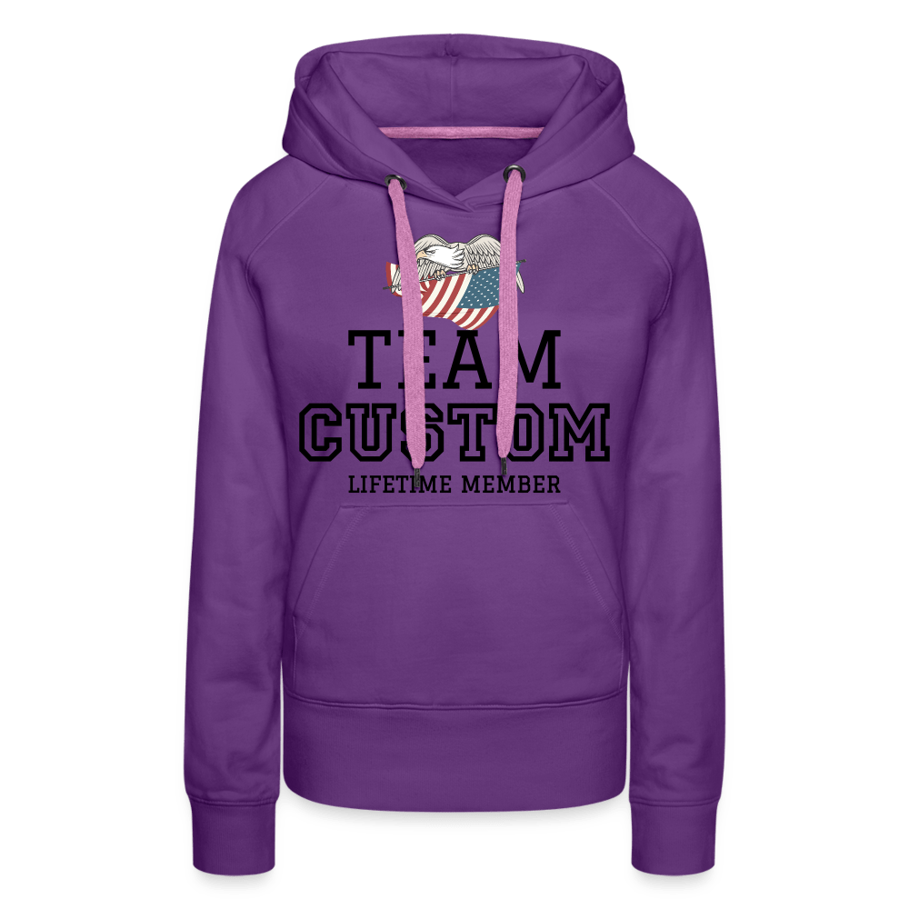 SPOD Women’s Premium Hoodie | Spreadshirt 444 Family Team - Lifetime Member  - Women’s Premium Hoodie