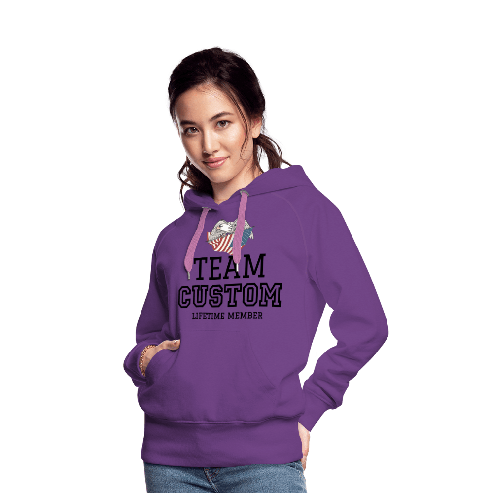 SPOD Women’s Premium Hoodie | Spreadshirt 444 Family Team - Lifetime Member  - Women’s Premium Hoodie