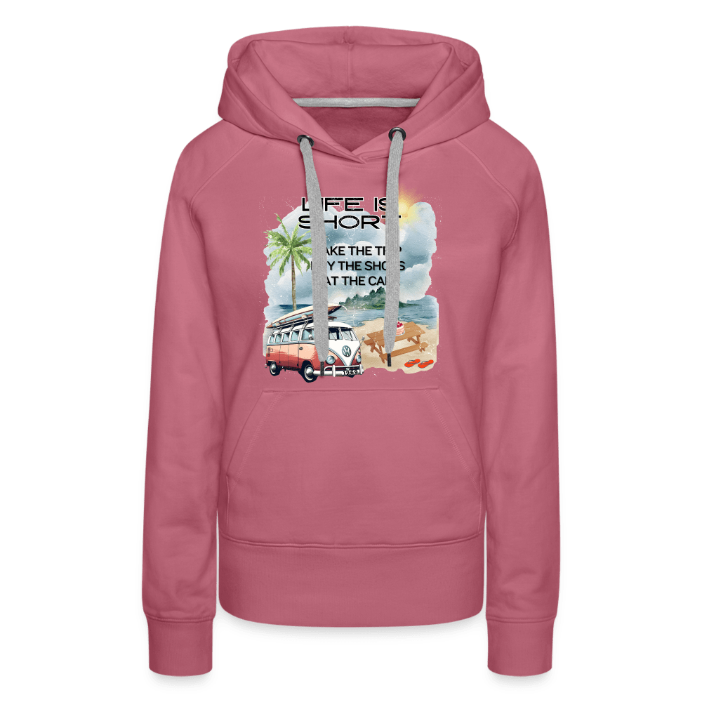 SPOD Women’s Premium Hoodie | Spreadshirt 444 Life is Short - Women’s Premium Hoodie