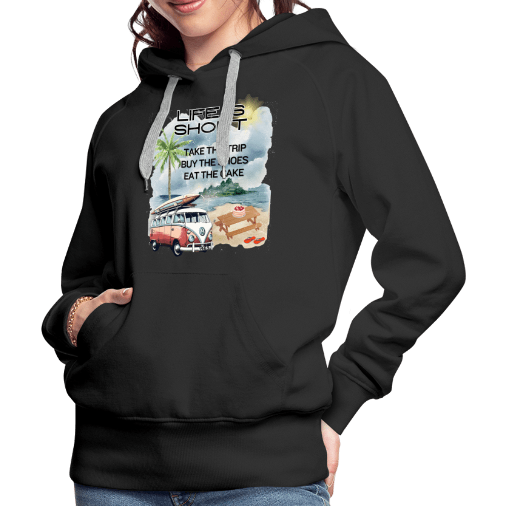 SPOD Women’s Premium Hoodie | Spreadshirt 444 Life is Short - Women’s Premium Hoodie