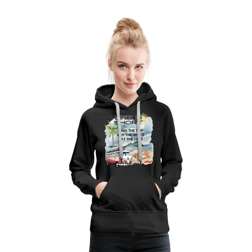 SPOD Women’s Premium Hoodie | Spreadshirt 444 Life is Short - Women’s Premium Hoodie