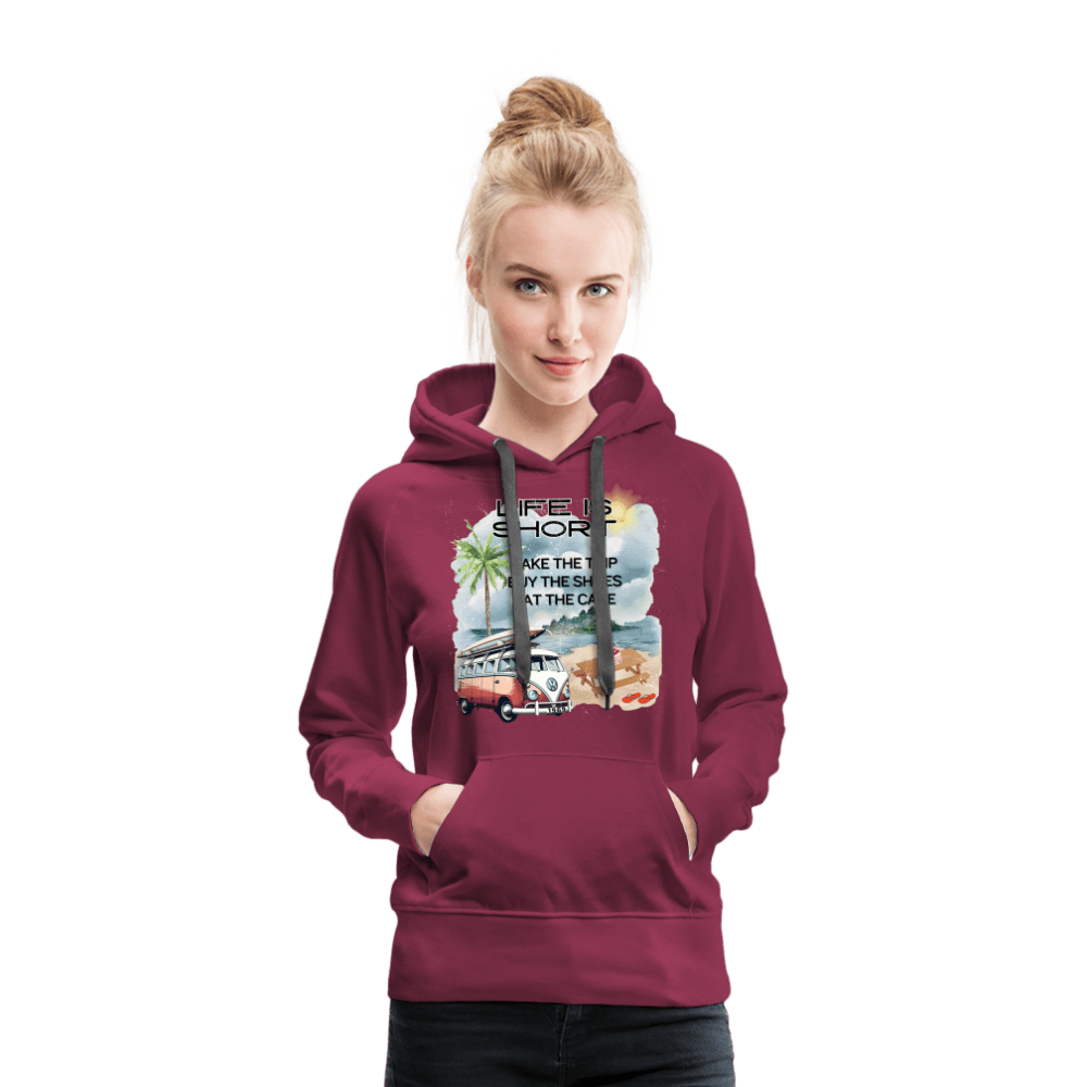 SPOD Women’s Premium Hoodie | Spreadshirt 444 Life is Short - Women’s Premium Hoodie