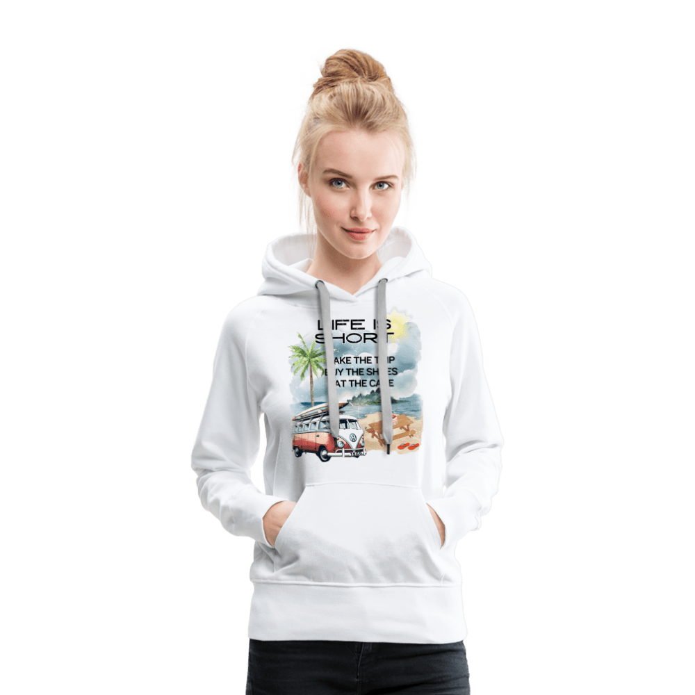 SPOD Women’s Premium Hoodie | Spreadshirt 444 Life is Short - Women’s Premium Hoodie